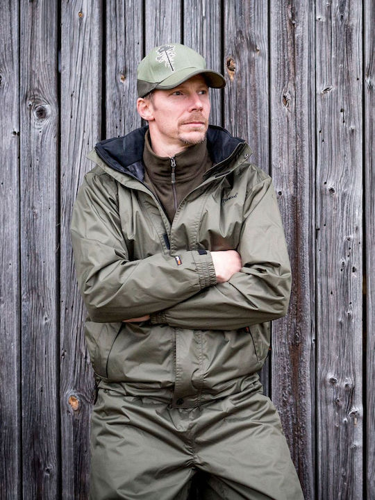 Men's Pinewood Tornado Extreme Rain Waterproof Set Green Size M