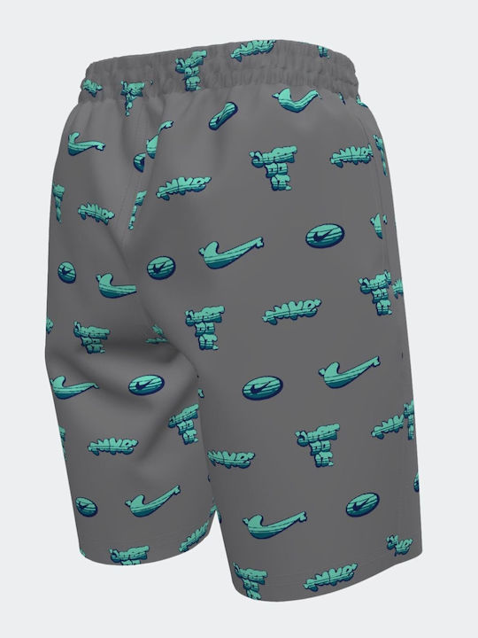 Nike Nike Kinder Badebekleidung Badeshorts Mit Lange Ärmeln Bleached Türkis Nike Nike Kinder Badebekleidung Badeshorts Mit Lange Ärmeln Bleached Türkis
