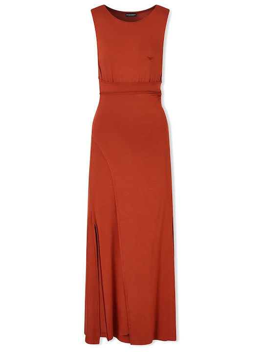Summer Maxi Dress Wrap Terracotta EW003413AF20240 U4098