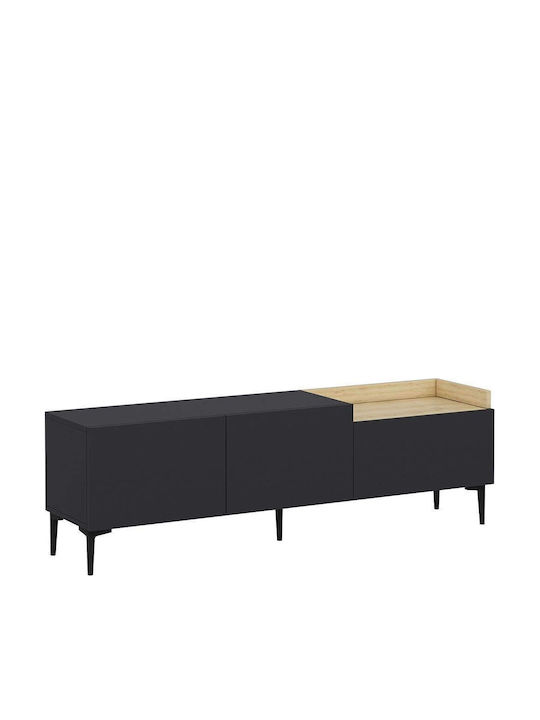 TV-Ständer Anthracite M160xP37xH48cm