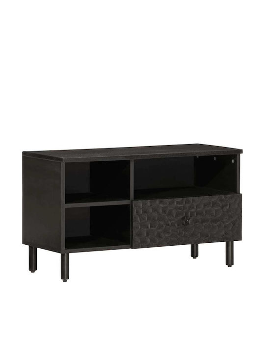 vidaXL TV-Ständer Schwarz M80xT33xH46cm