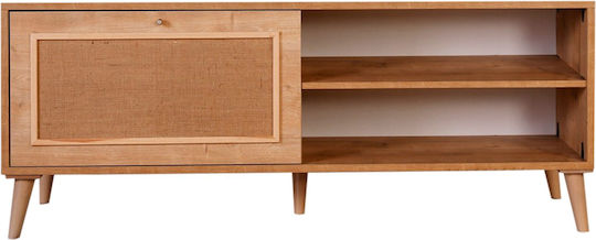 Έπιπλο TV Επιδαπέδιο Natural 138x41x55εκ. Έπιπλο TV Επιδαπέδιο Natural 138x41x55εκ.