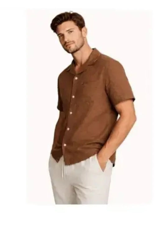 Tommy Hilfiger Πουκάμισο Καφέ