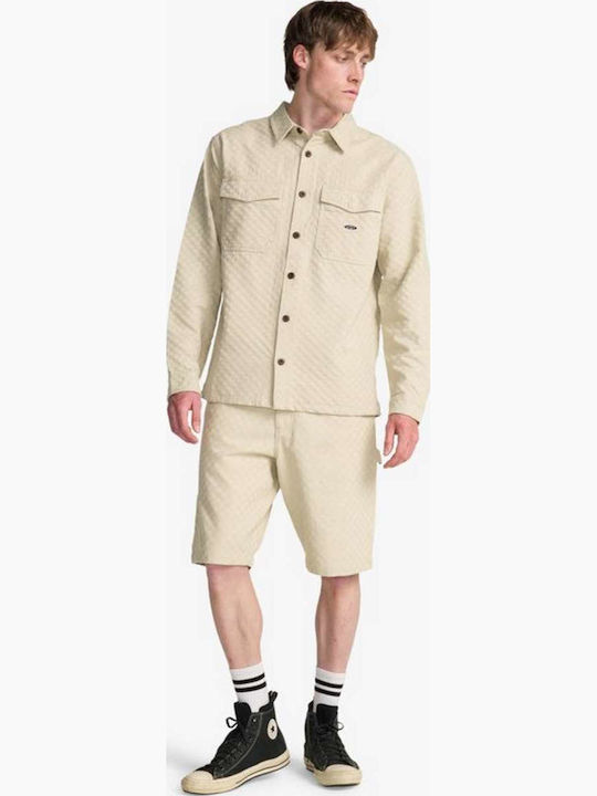 Bad Dog Long Sleeve Shirt Chino Chino Beige
