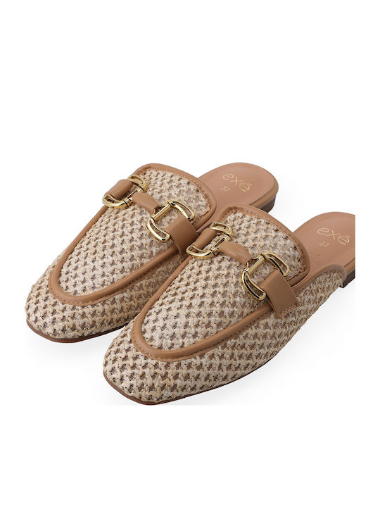 Flat Mules σε Ροζ Χρώμα
