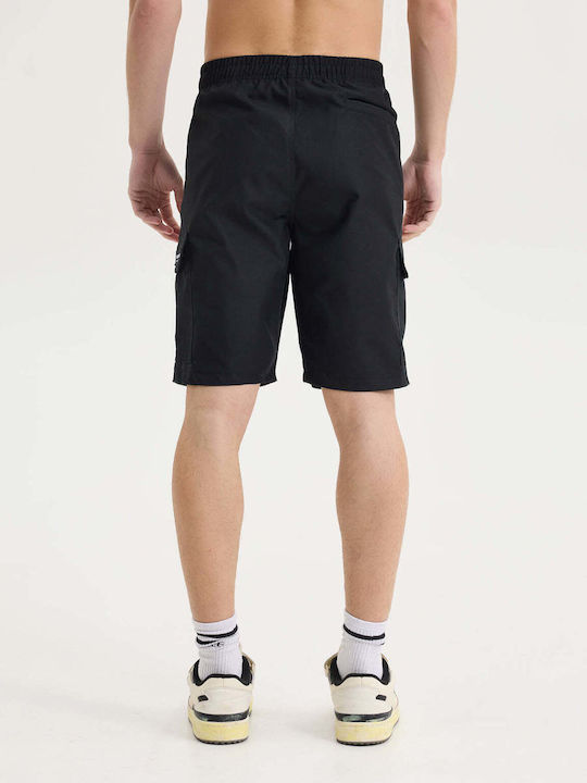 Ανδρική Βερμούδα Cargo Black