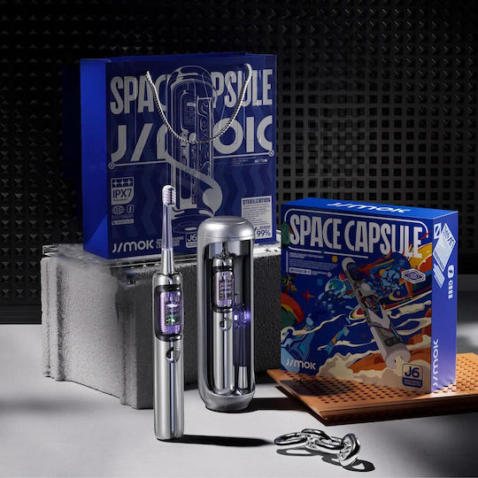 Jimok J6 Capsule Sonic Toothbrush Silver