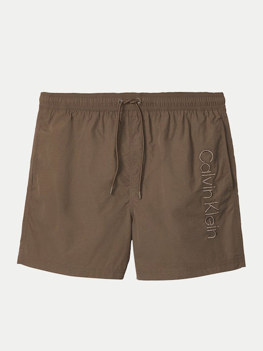 Drawstring Ανδρικό Μαγιό Σορτς Καφέ