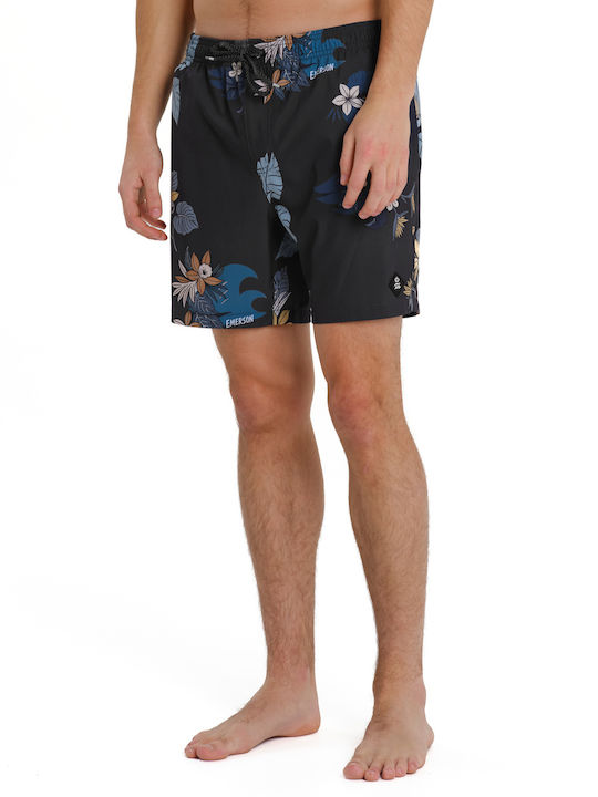 Ανδρικό Μαγιό Σορτς Μαύρο 261.EM504.45-Pr573-Off-Black