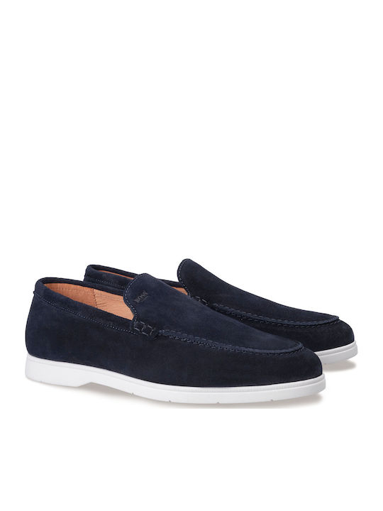 Boss Shoes Ανδρικά Μοκασίνια Μπλε