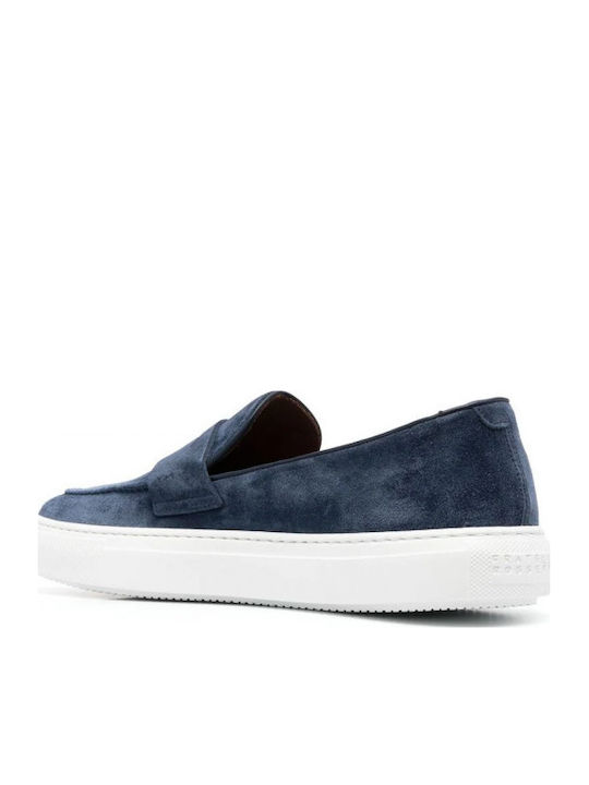 Δερμάτινα Ανδρικά Loafers σε Μπεζ Χρώμα