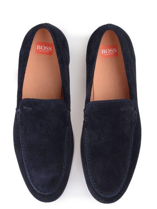 Men's Moccasins in Blue Colour