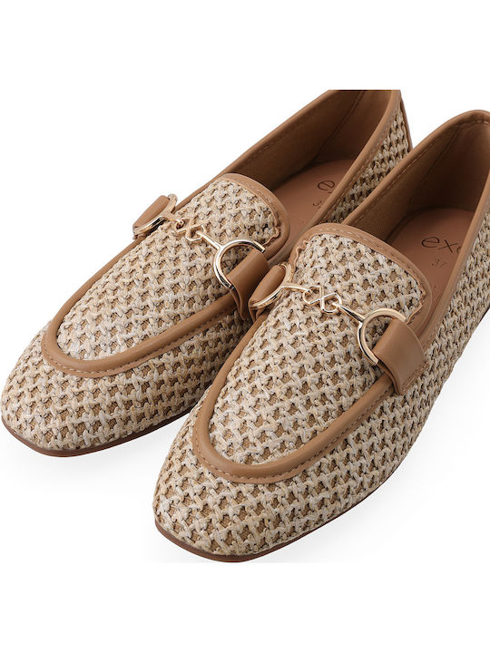 Women's Loafers in Beige Colour