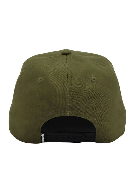 Dudes Duck Structured 6 Panel Cap Cedar Green