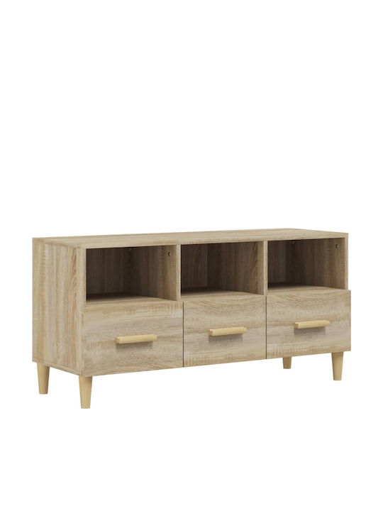 TV-Ständer Sonoma Eiche M102xT36xH50cm