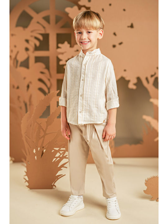 Baby Bloom Taufkleidung für Jungen Ecru Anzug