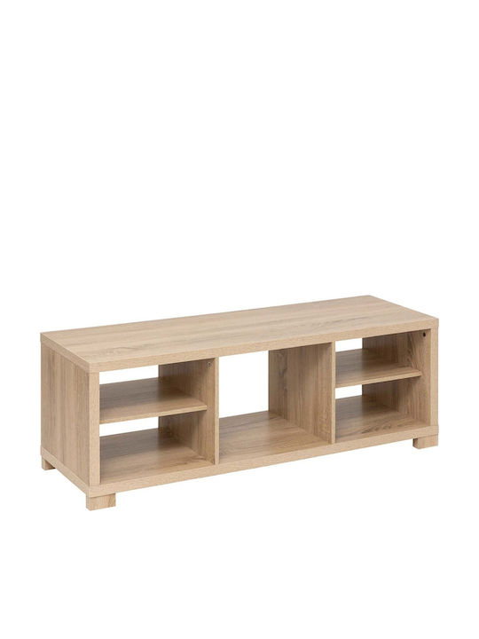 TV Stand Beige Length 120cm Width 39.5cm Height 42.5cm