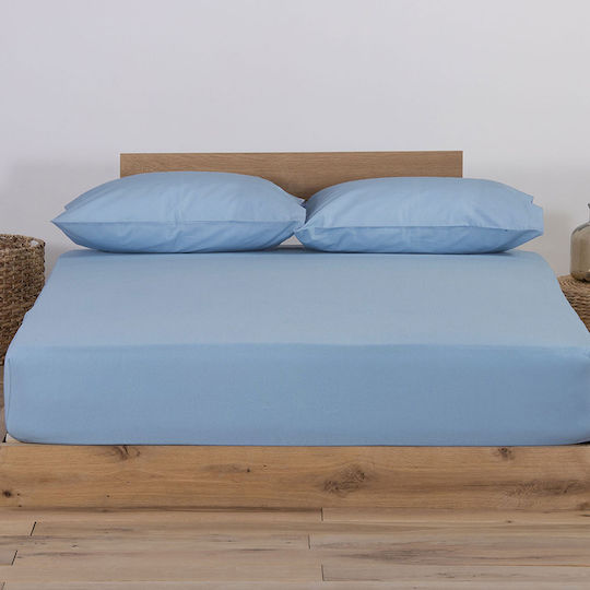 Nef-Nef Homeware Jersey King Size 180x200+35εκ. με Λάστιχο 1