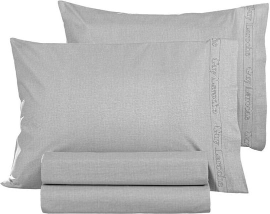 Guy Laroche Color Ημίδιπλο 120x200+32εκ. με Λάστιχο Smoke Guy Laroche Color Ημίδιπλο 120x200+32εκ. με Λάστιχο Smoke