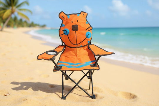 Children's Orange Waterproof Beach Chair