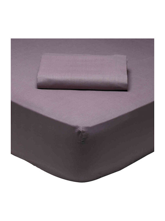 Das Home Sheet Super-Double 230x260cm. Best 1010 Purple