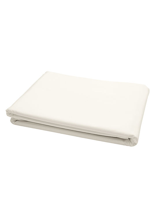 Sunshine Cotton Feelings 151 Σετ Σεντόνια Διπλά με Λάστιχο 150x205+30εκ. White 100 (4τμχ)