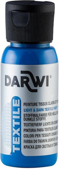 Darwi Special Craft Paint Light Blue for Fabric 50ml