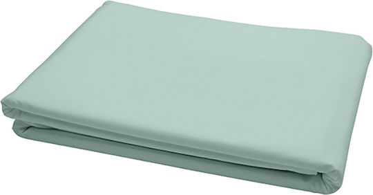 Sunshine Bettwäsche-Set Doppel mit Gummiband 150x205+30cm. Cotton Feelings 151 105 Aqua 4Stück