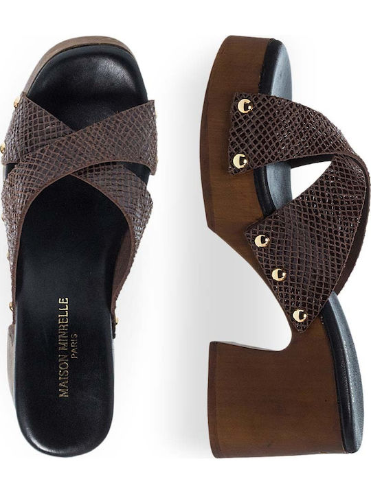Leather Brown Sandals