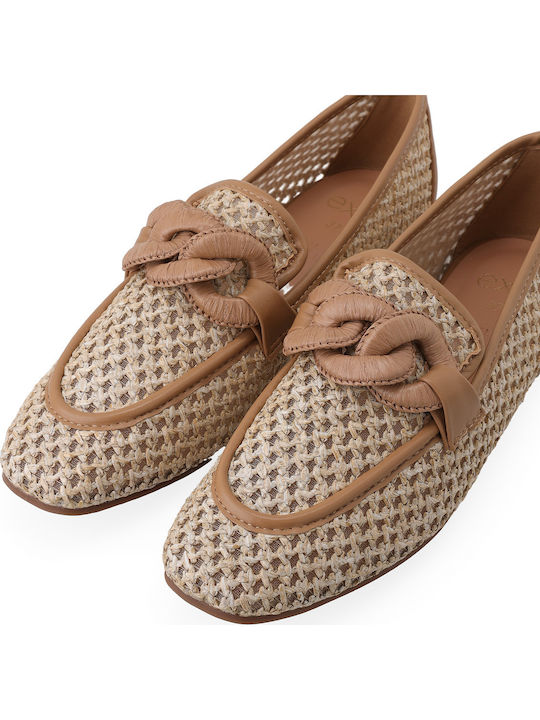 Γυναικεία Loafers σε Ταμπά Χρώμα