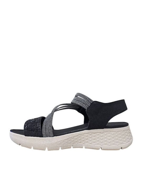 Sommer Damenplattformen Schwarz G/55020-F-23S-MAUR