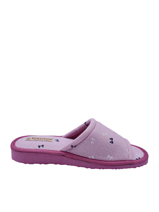 Winter Women's Slippers Pink