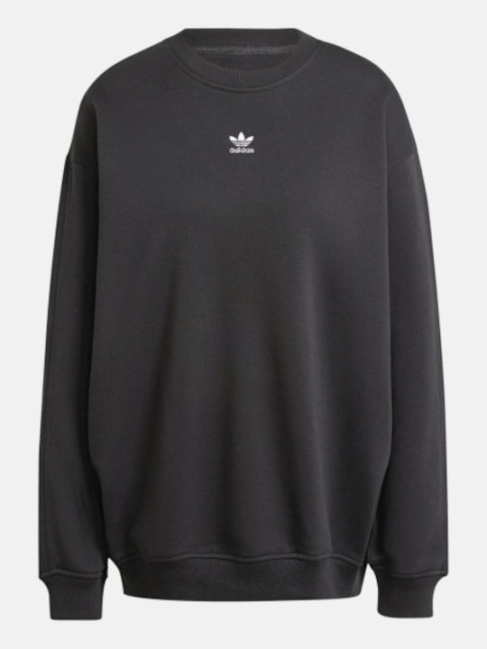 Essentials Long Women's Sweatshirt Black