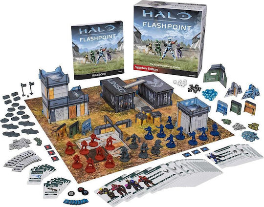 Επιτραπέζιο Παιχνίδι Halo: Flashpoint (Spartan Edition) για 2 Παίκτες 14+ Ετών (EN) Mantic
