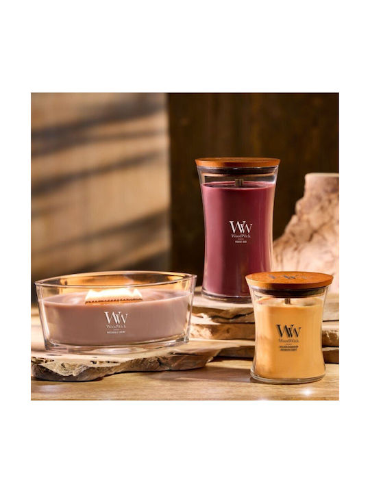 WoodWick Lumânare Aromatică Ellipse Ecru 453.6gr