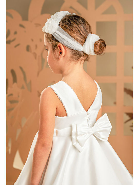 Baby Bloom Rochie Albă de Botez