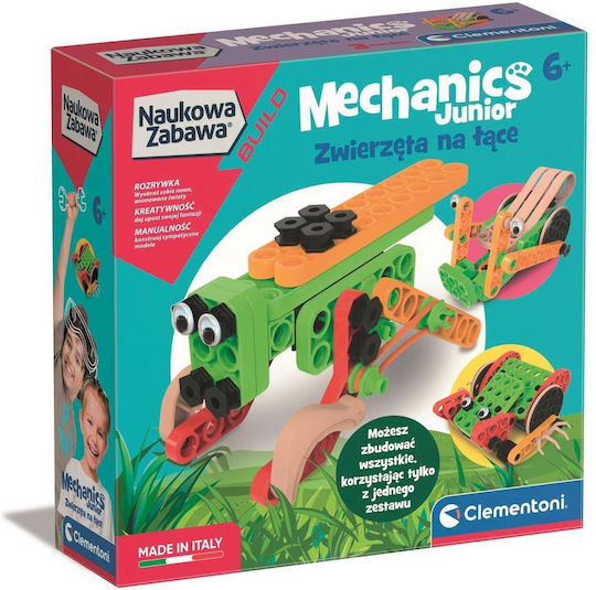 Clementoni Plastic Construction Toy Maker's Lab - Owady for Children 6+ years old+ Years