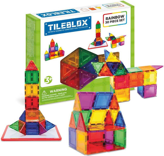 Magformers Μαγνητικό Παιχνίδι Κατασκευών Rainbow Set
