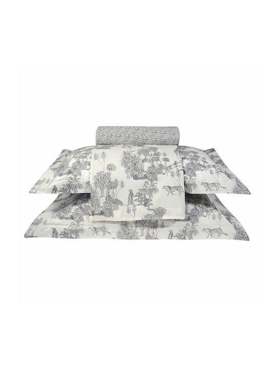 Greenwich Polo Club Sheet Sets Single 170x260cm. 2117 Gray 3pcs