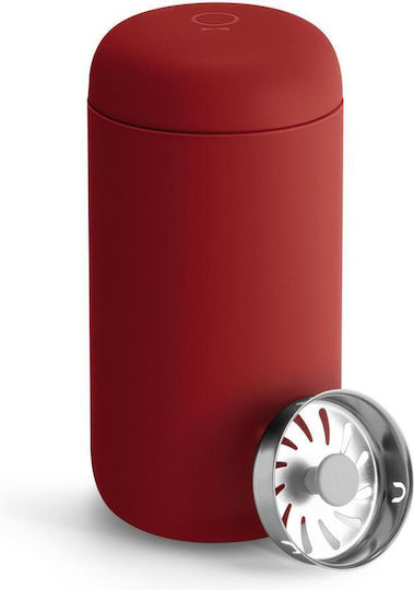 Fellow Carter Move Ποτήρι Θερμός Ανοξείδωτο 355ml Dark Red