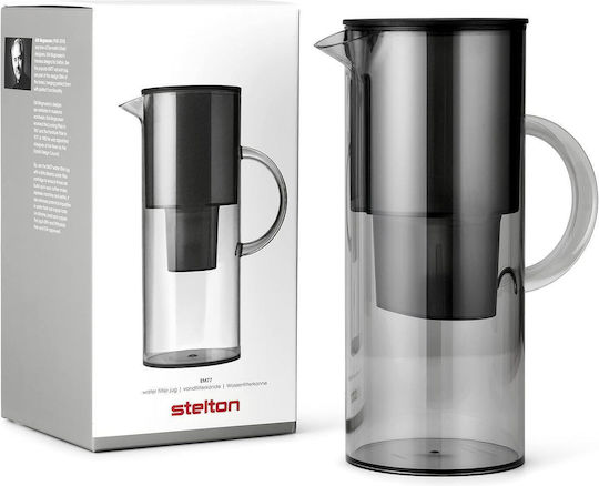 Stelton Μπουκάλι Θερμός Ανοξείδωτο 2lt Γκρι
