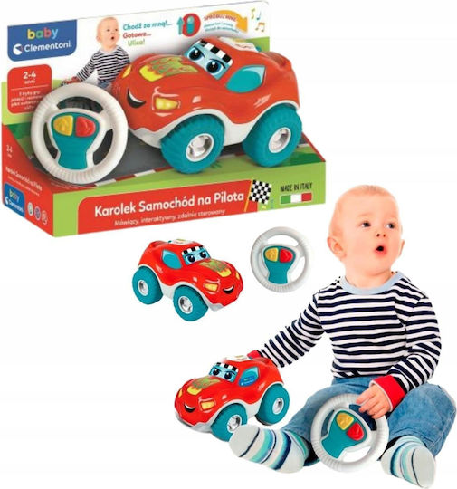 Baby Clementoni Превозно Средство Remote Control Car с Музика и Звуци за 24+ Месеца