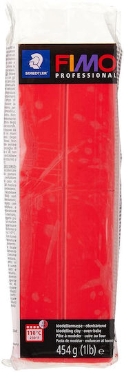 Staedtler Fimo Professional Πολυμερικός Πηλός Κόκκινος 454gr