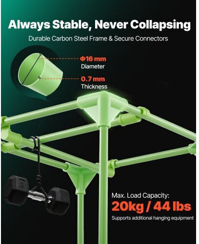 Vevor Θερμοκήπιο 0.4x0.4x1.6m