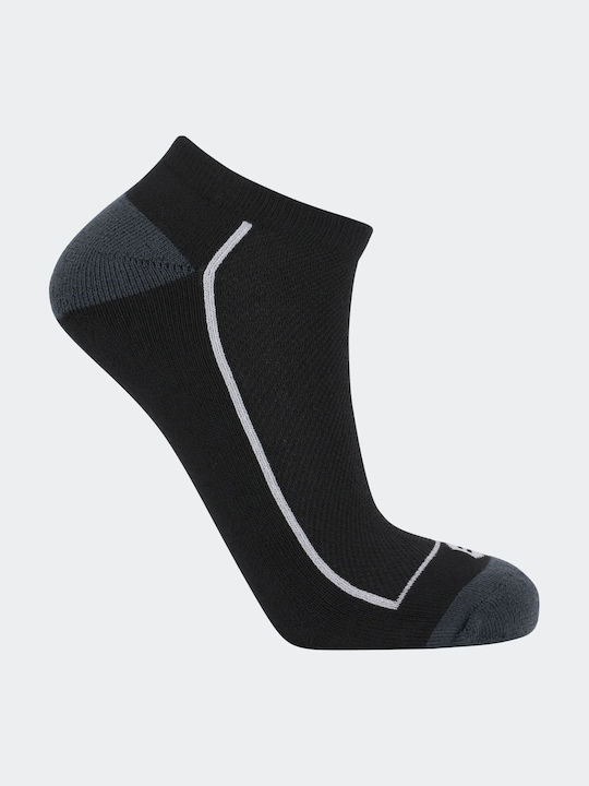 Endurance Boron Running Black Socks 1 Pair