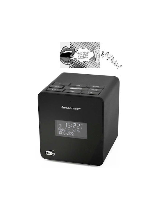 Soundmaster Επιτραπέζιο Ψηφιακό Ρολόι με Ξυπνητήρι UR109SW