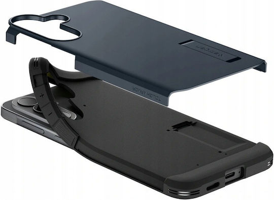 Spigen Tough Armor Back Cover Πλαστικό / Σιλικόνης Metal Slate (Galaxy A57)