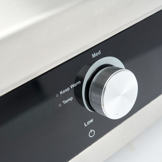 Maxima Плоча За Готвене От Стомана 80xx 5kW С Плоска Зъбна Плака