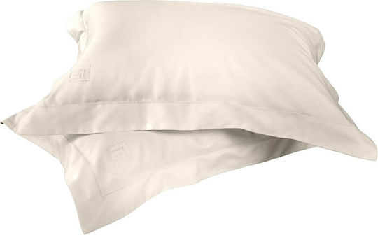 Guy Laroche Silky Σεντόνι King Size 270x280εκ. Ivory
