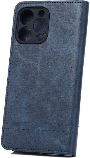 Smart Book Silicon / Piele Artificială Albastru Marin (Redmi Note 15 Pro+ / Poco M8 Pro)
